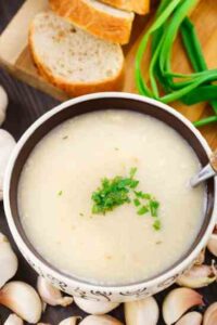 Garlic Soup Recipe Image